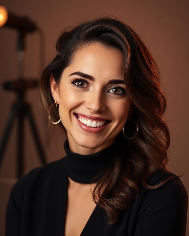 Beauty artist portrait